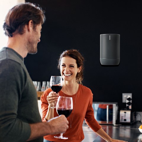 Mountson Premium Outdoor/Indoor Wall Mount for Sonos Move Väggfäste för Sonos