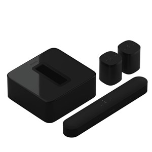 Sonos Beam (Gen 2) + Sub (Gen 3) + One SL Trådlös surround