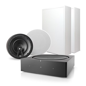 Sonos Amp + DALI Phantom E-80 Innbyggingssystem