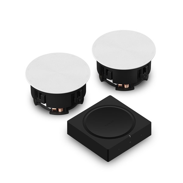 Sonos Amp + In-Ceiling In-wall høyttalere - Høyttalere - Innbygging og utendørs høyttaler