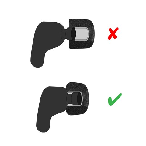 Comply TrueGrip Sennheiser M Ohrpassstücke