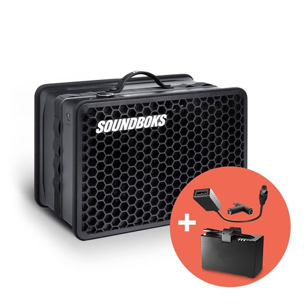 SOUNDBOKS GO + Battery + Charger Trådløs høyttaler med batteri - Høyttalere - Trådløs/Bluetooth høyttaler