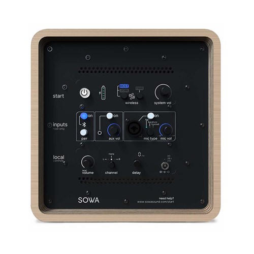 SOWA 1 Pro Draadloze luidspreker met accu