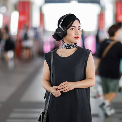 Denon AH-GC25W Kabelloses Headset