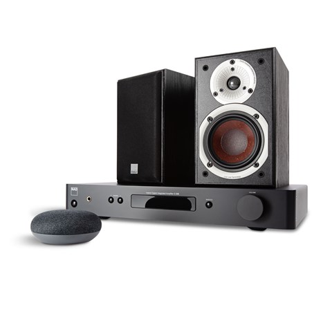 NAD NAD C338 + DALI SPEKTOR 1 + GOOGLE NEST MINI Digital förstärkare med streaming Digital förstärkare med streaming