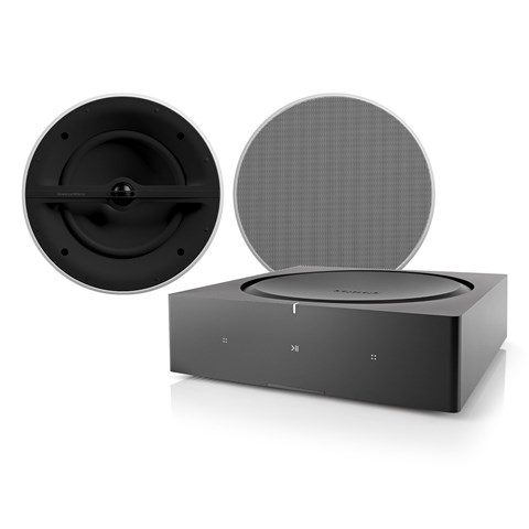 Sonos Sonos AMP + CCM362 + Phantom Backbox Uni 25L Høyttalersystem Høyttalersystem