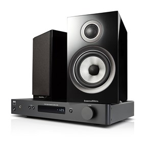 NAD C338 + B&W 707 S2 Digitalforstærker med streaming
