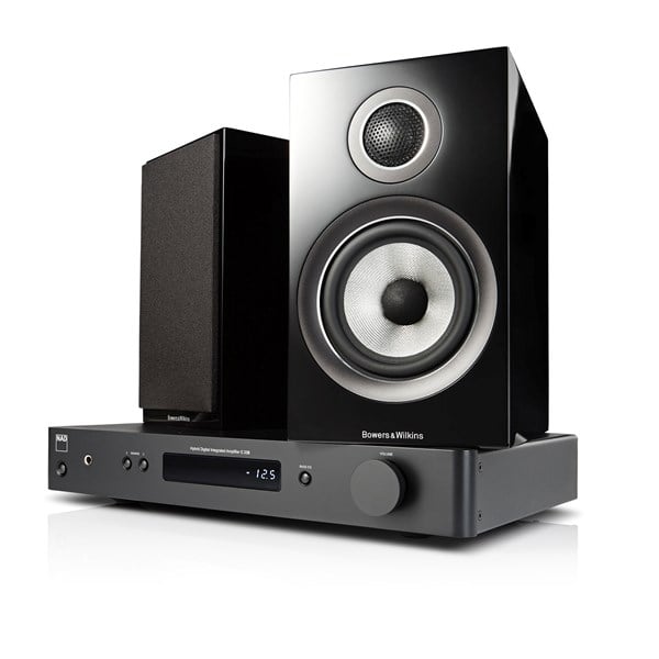 NAD C338 + B&W 707 S2 Digital förstärkare med streaming