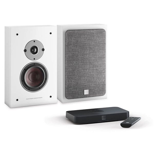 DALI Oberon On-Wall C + Soundhub Compact Kompakthögtalare – Aktiv