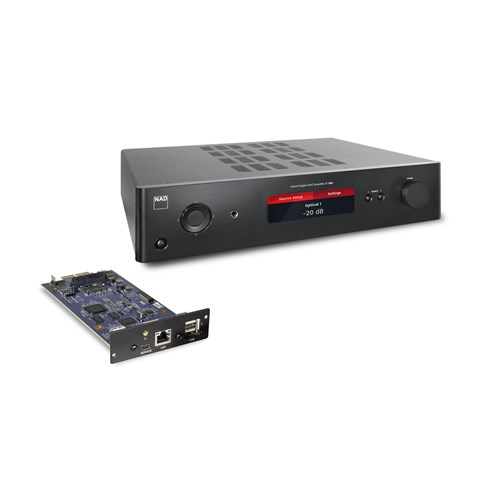 NAD NAD C368 + MDC BluOS 2i-modul Stereoversterker met streaming Stereoversterker met streaming