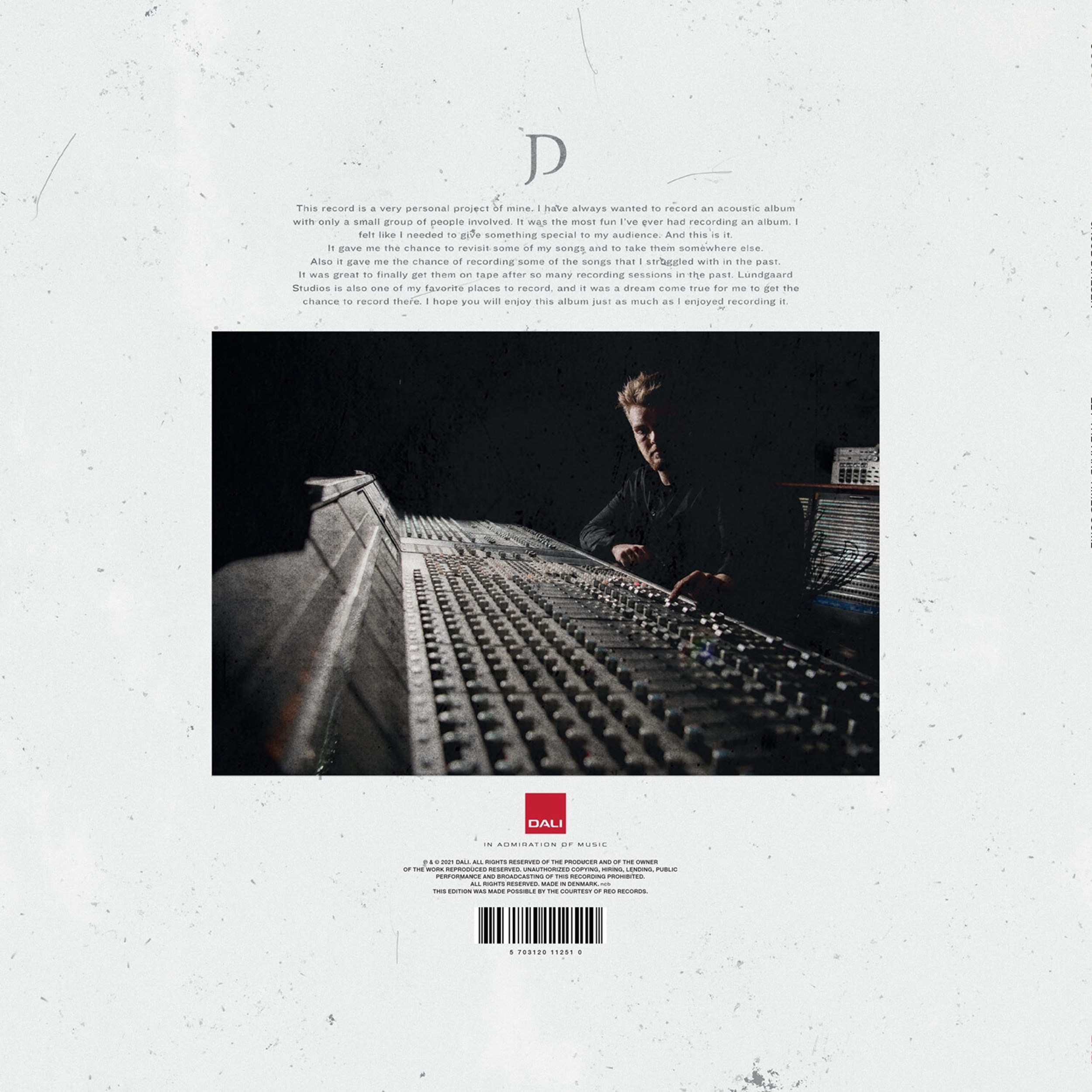 Jacob Dinesen The Hard Times – audiofil rock LP fra DALI