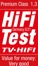 Hifitest.de | Grade: 1.3 | Class: Premium Class | Price/Performance: Very good